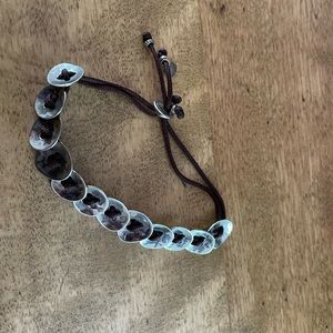 Silpada Button Up Bracelet